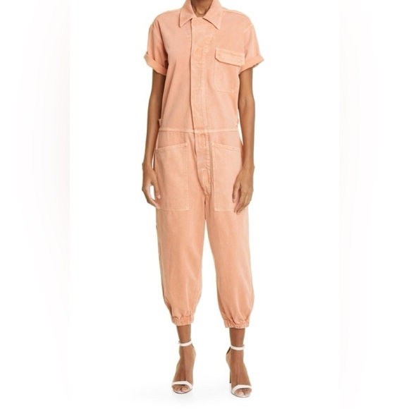 Oak & Acorn Carnelian Rebelle Razor Jogger Coverall Jumpsuit size medium - Picture 4 of 9